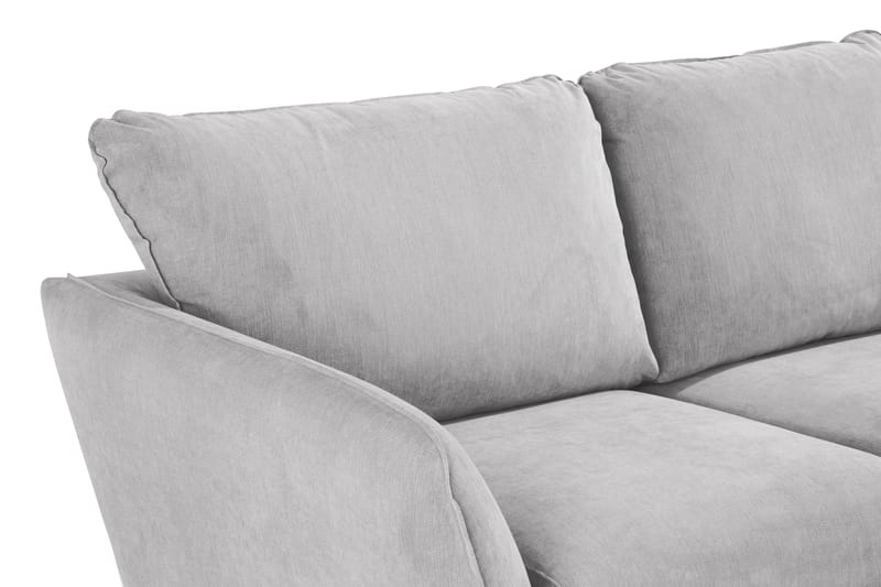 Trend Lyx 3-Pers. Chaiselongsofa Højre - Lysegrå/Eg - Møbler - Sofaer - Sofa med chaiselong