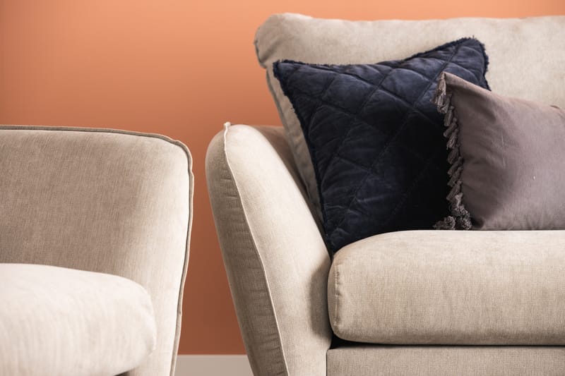 Trend Lyx Chaiselongsofa Venstre - Beige - Møbler - Sofaer - Sofa med chaiselong