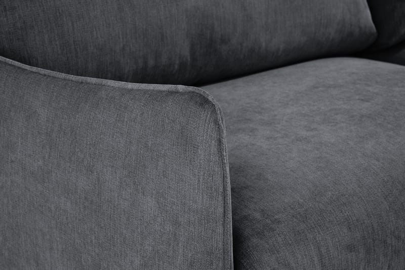 Trend Lyx Chaiselongsofa Venstre - Mørkegrå - Møbler - Sofaer - Sofa med chaiselong