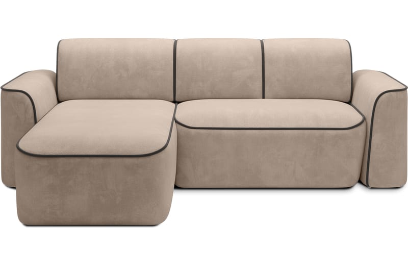 Ume 4-personers Sofa med Chaiselong - Creme - Møbler - Sofaer - Sofa med chaiselong