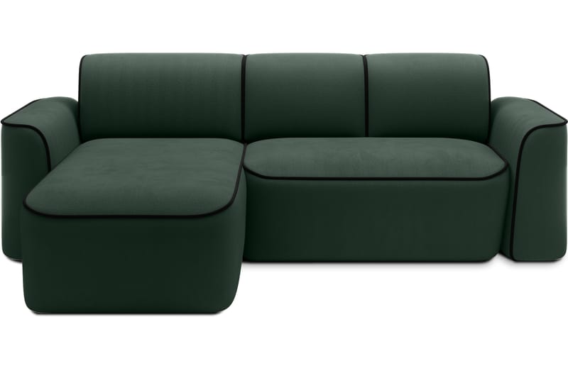 Ume 4-personers Sofa med Chaiselong - Grøn - Møbler - Sofaer - Sofa med chaiselong