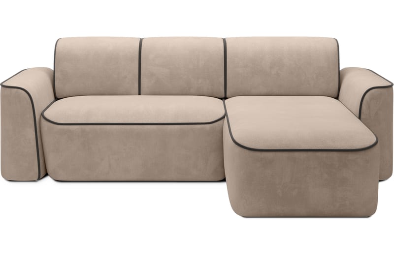 Ume 4-personers Sofa med Divan - Creme - Møbler - Sofaer - Sofa med chaiselong