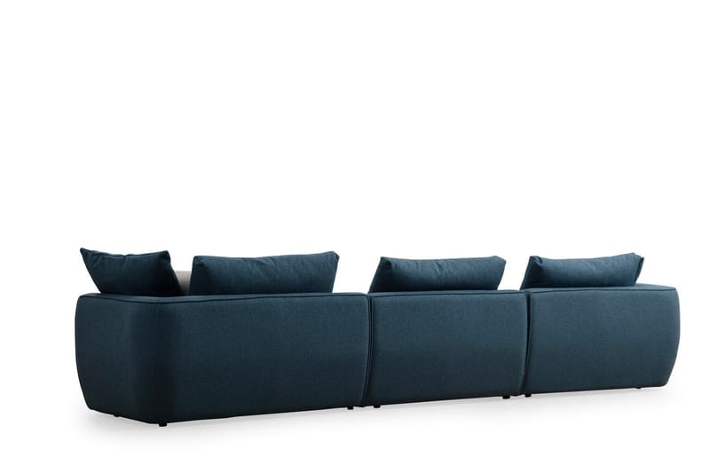 Viimse Sofa med Chaiselong 3-personers - Blå - Møbler - Sofaer - Sofa med chaiselong