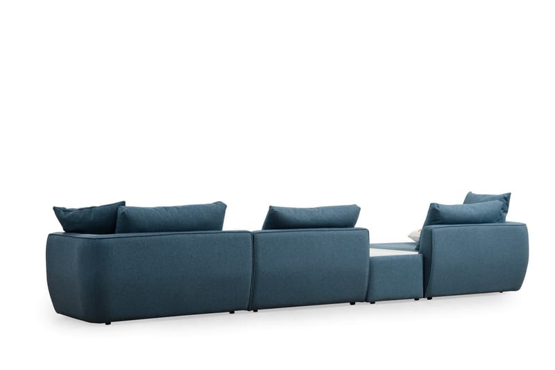 Viimse Sofa med Chaiselong 3-personers - Blå - Møbler - Sofaer - Sofa med chaiselong