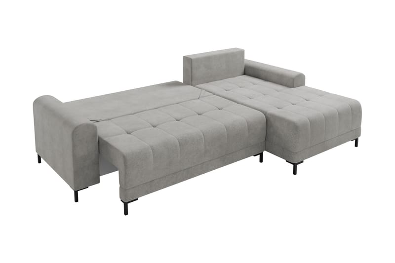 Vilshult Sofa med Divan 3-personers - Lys grå - Møbler - Sofaer - Sofa med chaiselong