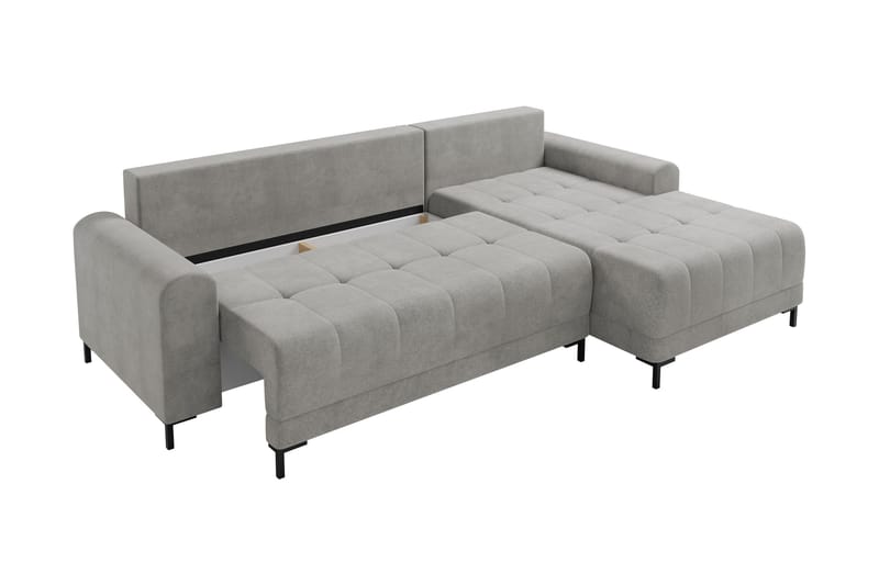 Vilshult Sofa med Divan 3-personers - Lys grå - Møbler - Sofaer - Sofa med chaiselong