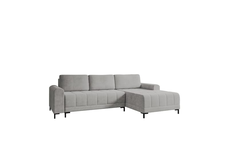 Vilshult Sofa med Divan 3-personers - Lys grå - Møbler - Sofaer - Sofa med chaiselong