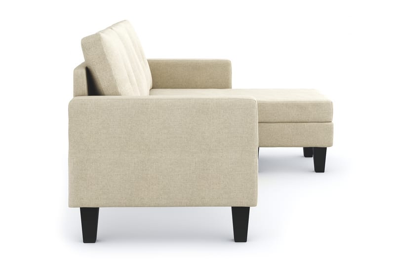 Vislanda 3-personers Sofa med Chaiselong - Beige - Møbler - Sofaer - Sofa med chaiselong