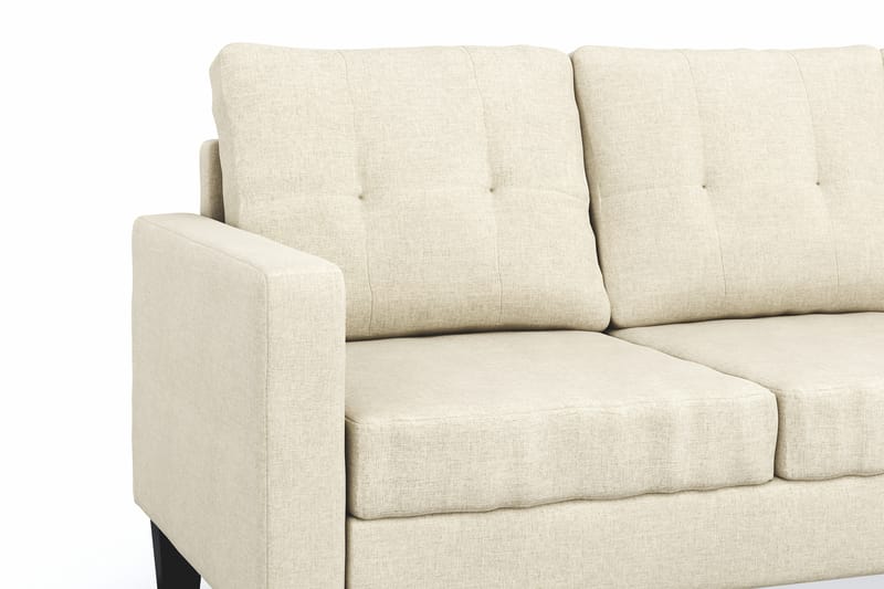 Vislanda 3-personers Sofa med Chaiselong - Beige - Møbler - Sofaer - Sofa med chaiselong