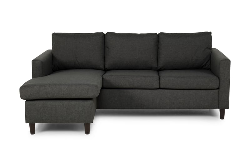 Zero Chaiselongsofa 3-pers Vendbar - Mørkegrå - Møbler - Sofaer - Sofa med chaiselong