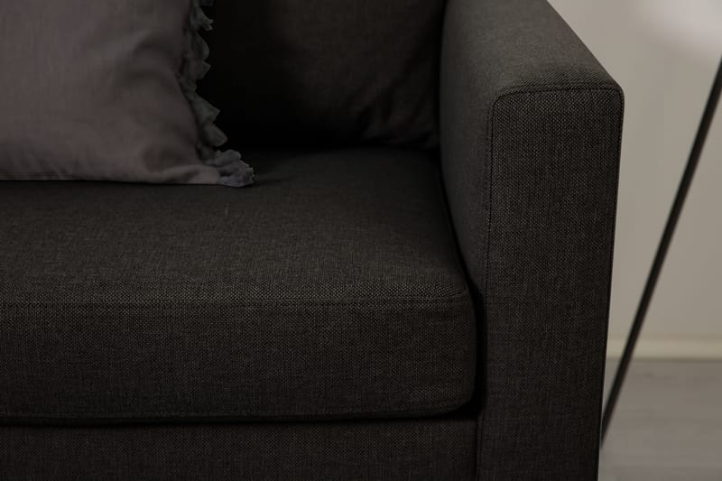 Zero Chaiselongsofa 3-pers Vendbar - Mørkegrå - Møbler - Sofaer - Sofa med chaiselong