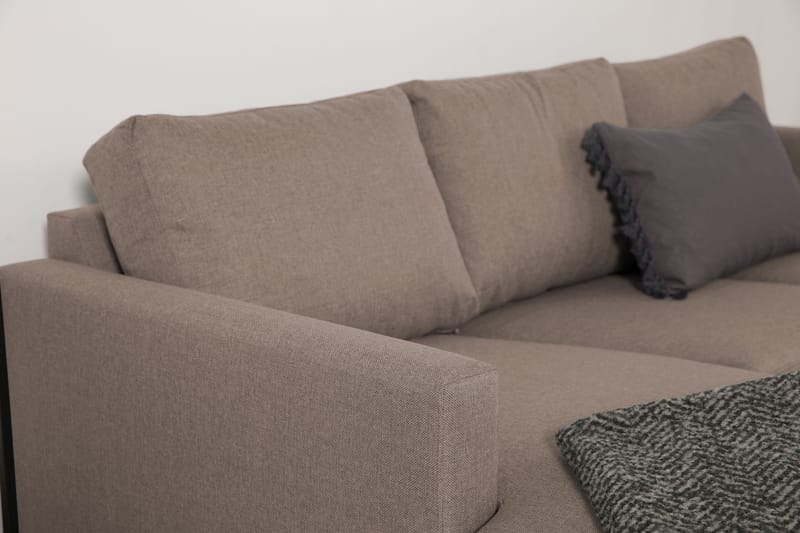 Zero Chaiselongsofa 3-pers Vendbar - Beige - Møbler - Sofaer - Sofa med chaiselong