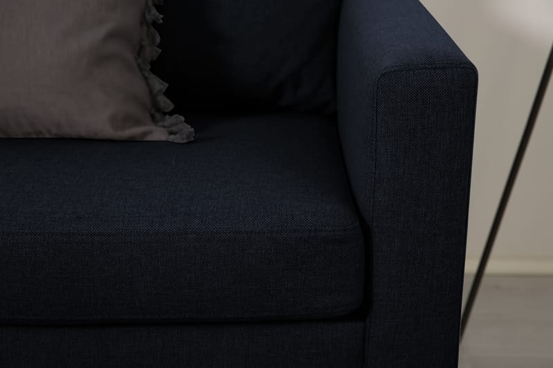 Zero Chaiselongsofa 3-pers Vendbar - Blå - Møbler - Sofaer - Sofa med chaiselong