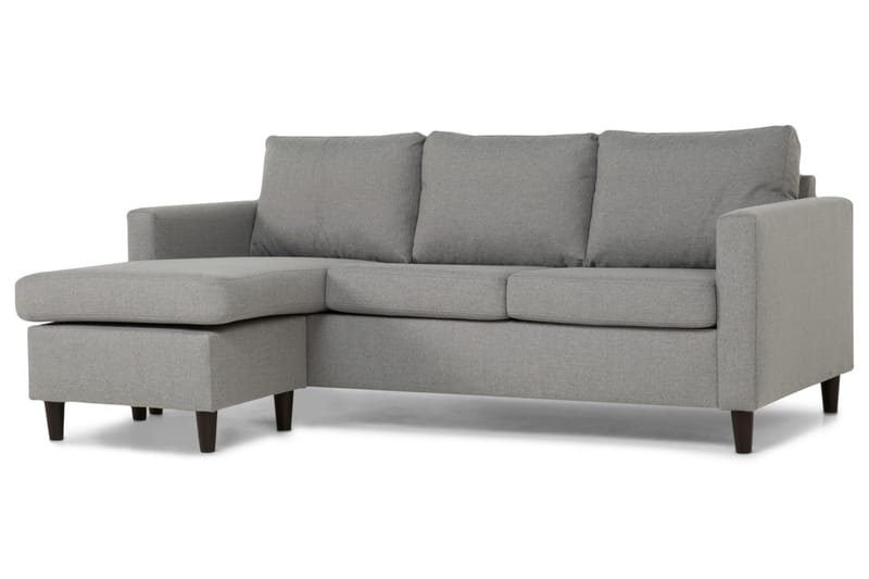 Zero Chaiselongsofa 3-pers Vendbar - Lysegrå - Møbler - Sofaer - Sofa med chaiselong