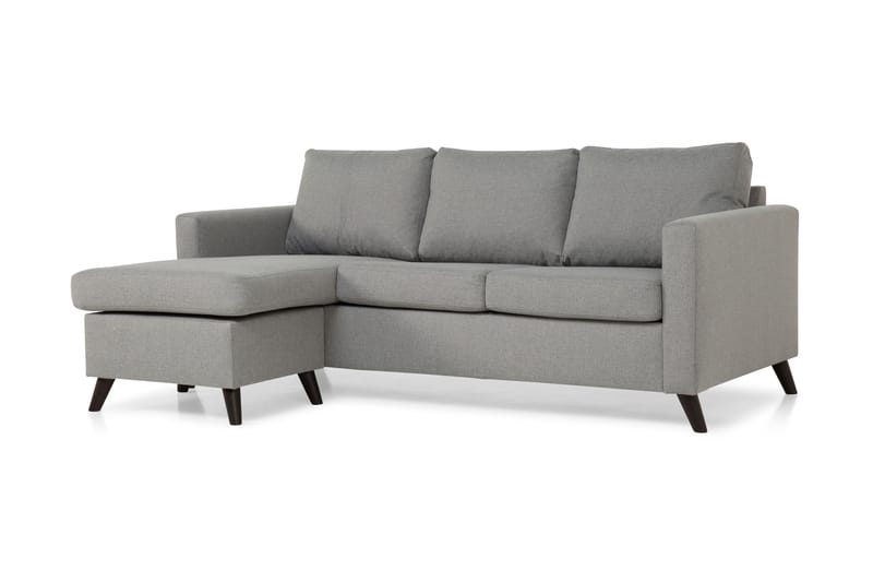 Zero Chaiselongsofa 3-pers Vendbar - Lysegrå - Møbler - Sofaer - Sofa med chaiselong