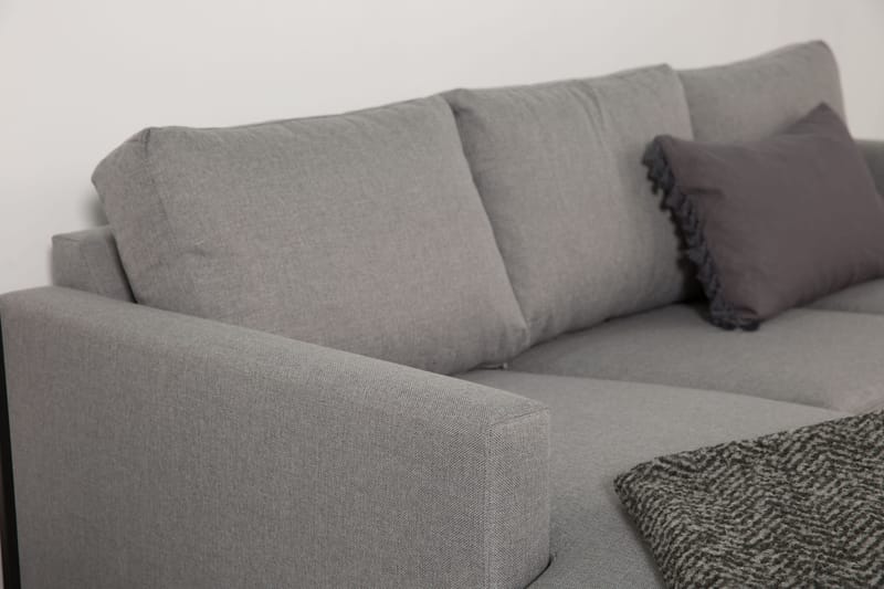 Zero Chaiselongsofa 3-pers Vendbar - Lysegrå - Møbler - Sofaer - Sofa med chaiselong