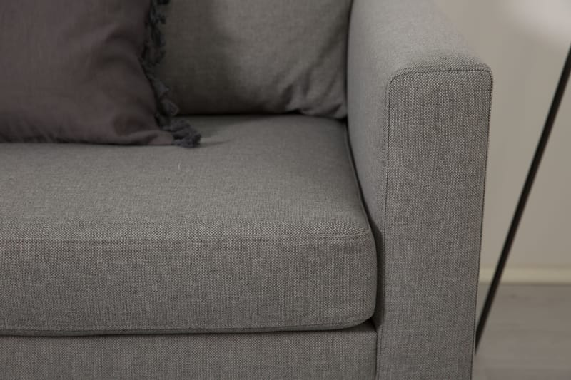 Zero Chaiselongsofa 3-pers Vendbar - Lysegrå - Møbler - Sofaer - Sofa med chaiselong