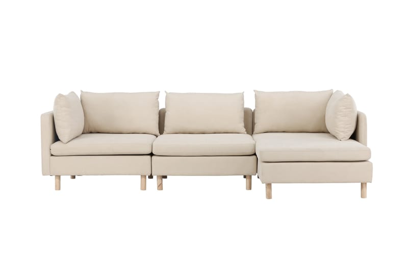 Zero Sofa med Divan 3-sits - Beige - Møbler - Sofaer - Sofa med chaiselong