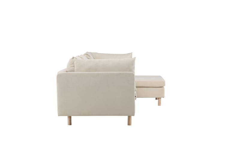 Zero Sofa med Divan 3-sits - Beige - Møbler - Sofaer - Sofa med chaiselong