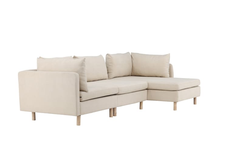 Zero Sofa med Divan 3-sits - Beige - Møbler - Sofaer - Sofa med chaiselong