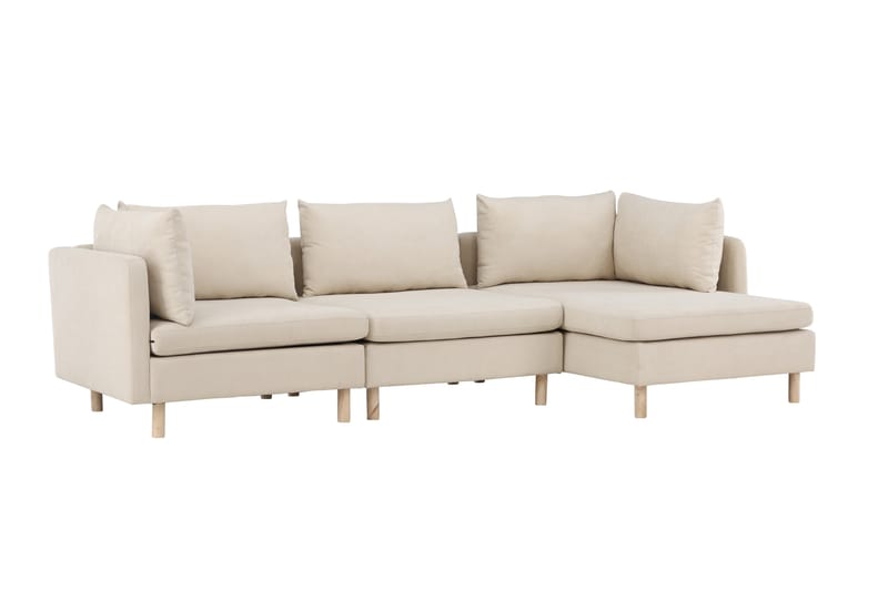 Zero Sofa med Divan 3-sits - Beige - Møbler - Sofaer - Sofa med chaiselong