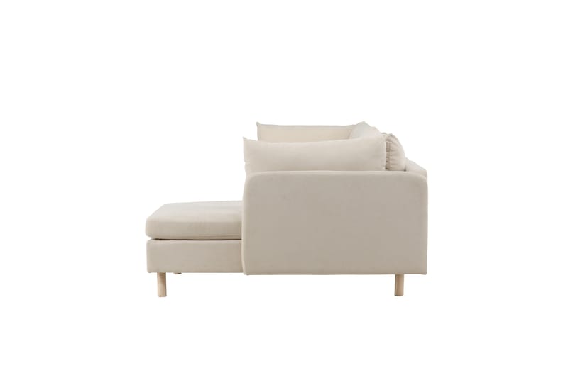 Zero Sofa med Divan 3-sits - Beige - Møbler - Sofaer - Sofa med chaiselong