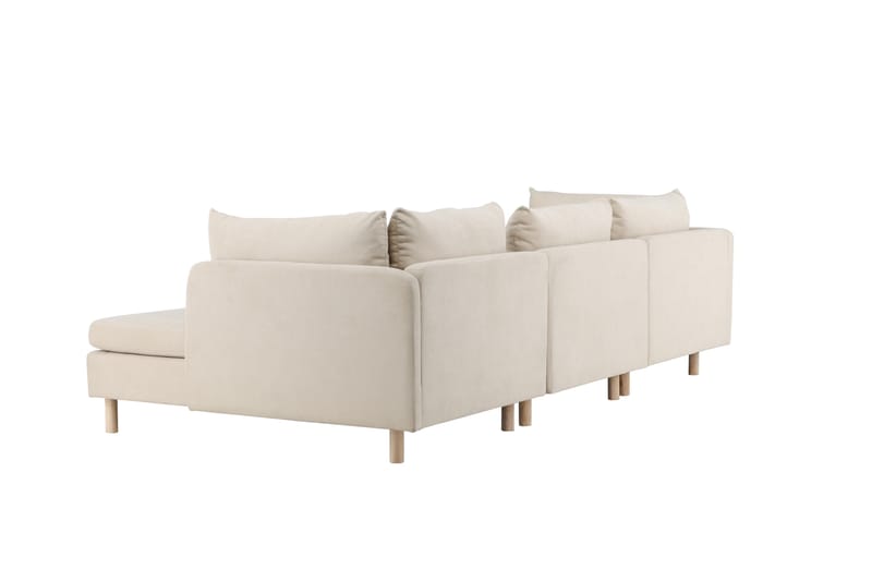 Zero Sofa med Divan 3-sits - Beige - Møbler - Sofaer - Sofa med chaiselong