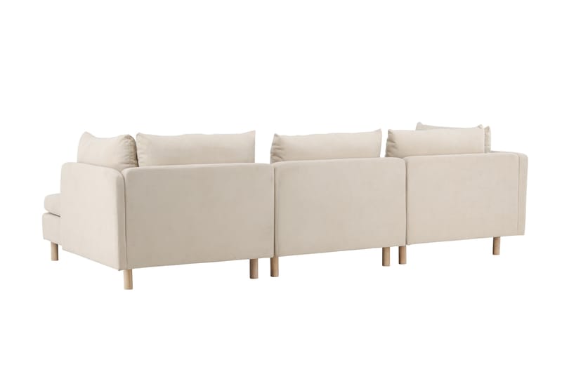 Zero Sofa med Divan 3-sits - Beige - Møbler - Sofaer - Sofa med chaiselong