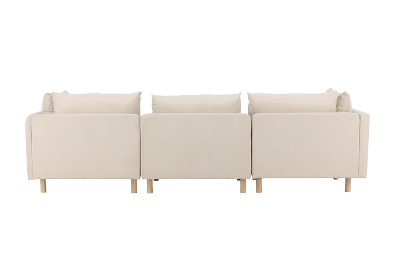 Zero Sofa med Divan 3-sits - Beige - Møbler - Sofaer - Sofa med chaiselong