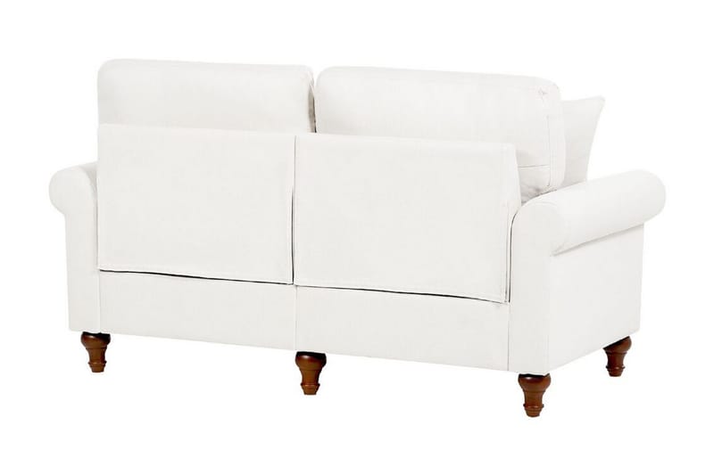 Cher Sofa 2-personers - Hvid/Mørkt træ - Møbler - Sofaer - 2 personers sofa