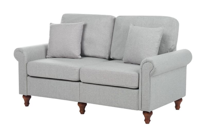 Cher Sofa 2-personers - Grå/Mørkt træ - Møbler - Sofaer - 2 personers sofa