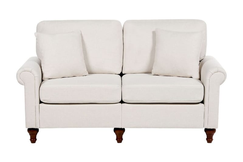 Cher Sofa 2-personers - Beige/Mørkt træ - Møbler - Sofaer - 2 personers sofa