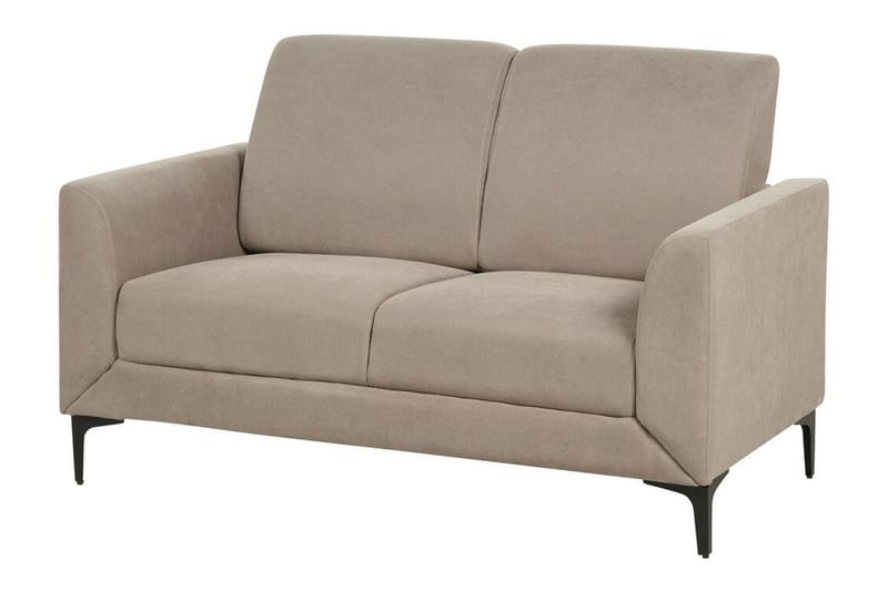 Chet Sofa 2-personers - Beige/Sort - Møbler - Sofaer - 2 personers sofa