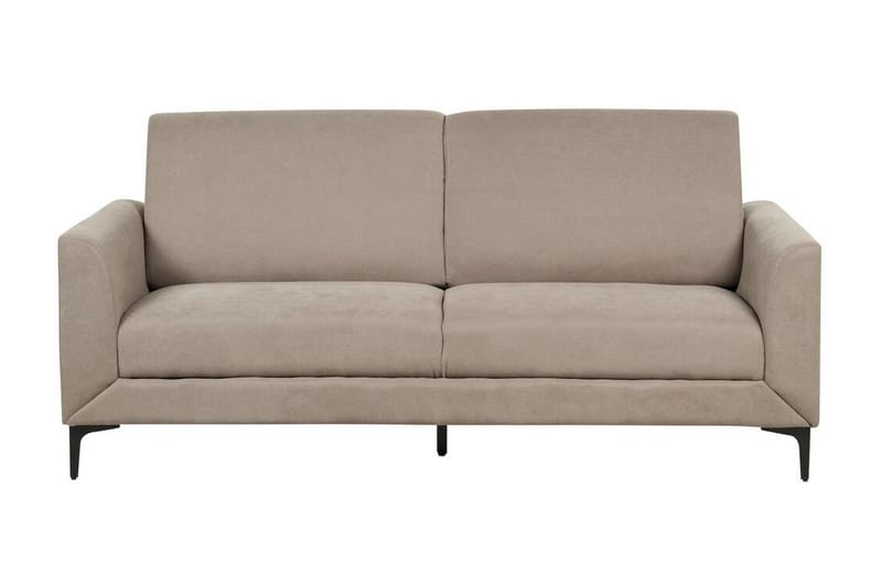 Chet Sofa 3-personers - Beige/Sort - Møbler - Sofaer - 3 personers sofa