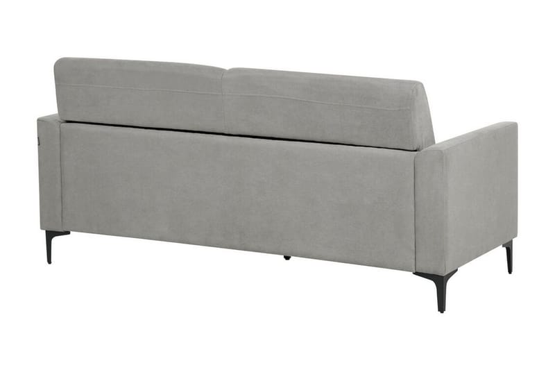 Chet Sofa 3-personers - Grå/Sort - Møbler - Sofaer - 3 personers sofa