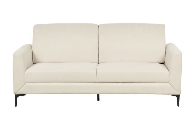 Chet Sofa 3-personers - Beige/Sort - Møbler - Sofaer - 3 personers sofa