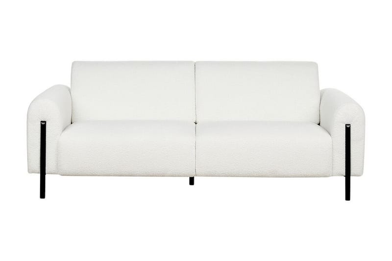 Christa Sofa 3-personers - Hvid/Sort - Møbler - Sofaer - 3 personers sofa