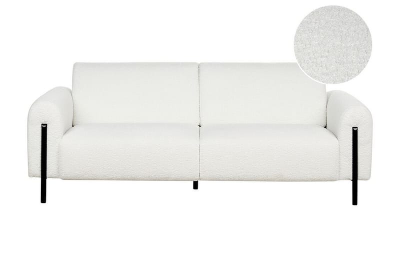 Christa Sofa 3-personers - Hvid/Sort - Møbler - Sofaer - 3 personers sofa