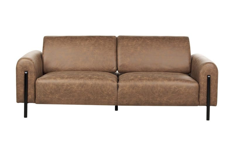 Christa Sofa 3-personers - Brun/Sort - Møbler - Sofaer - 3 personers sofa