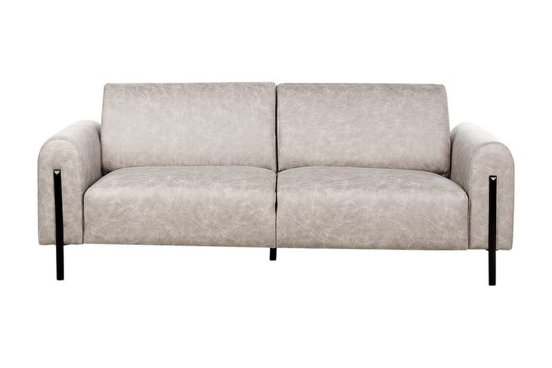 Christa Sofa 3-personers - Grå/Sort - Møbler - Sofaer - 3 personers sofa