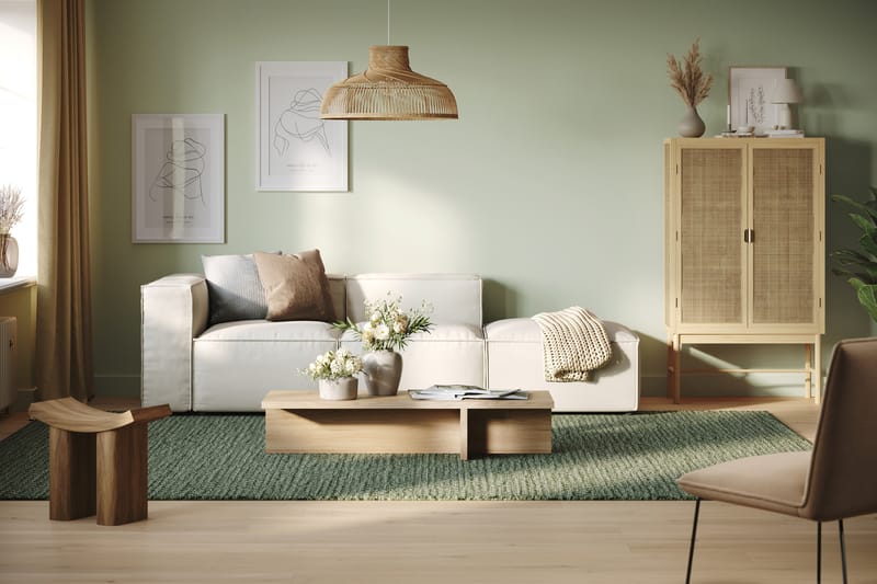 Cubo åben ende højre - Beige - Møbler - Sofaer - 3 personers sofa