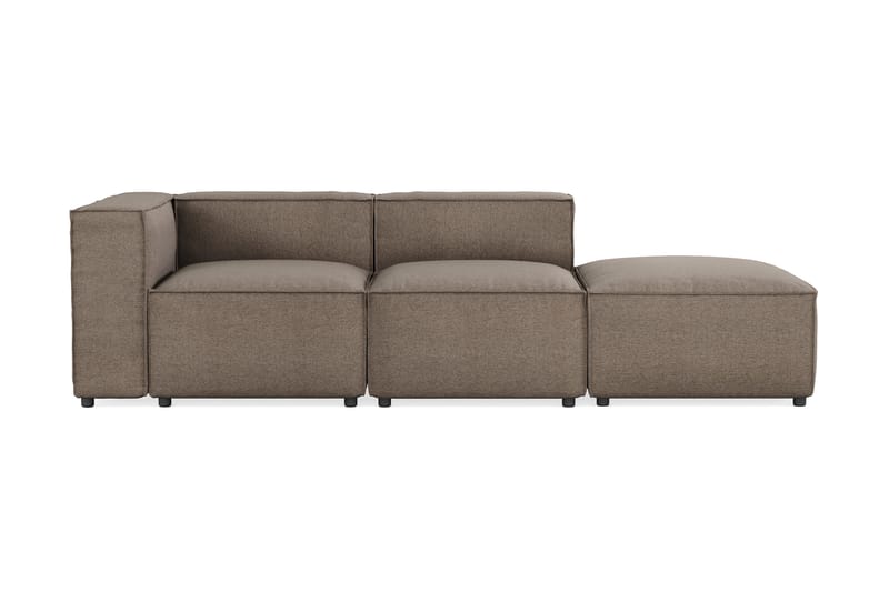 Cubo åben ende højre - Grå - Møbler - Sofaer - 3 personers sofa