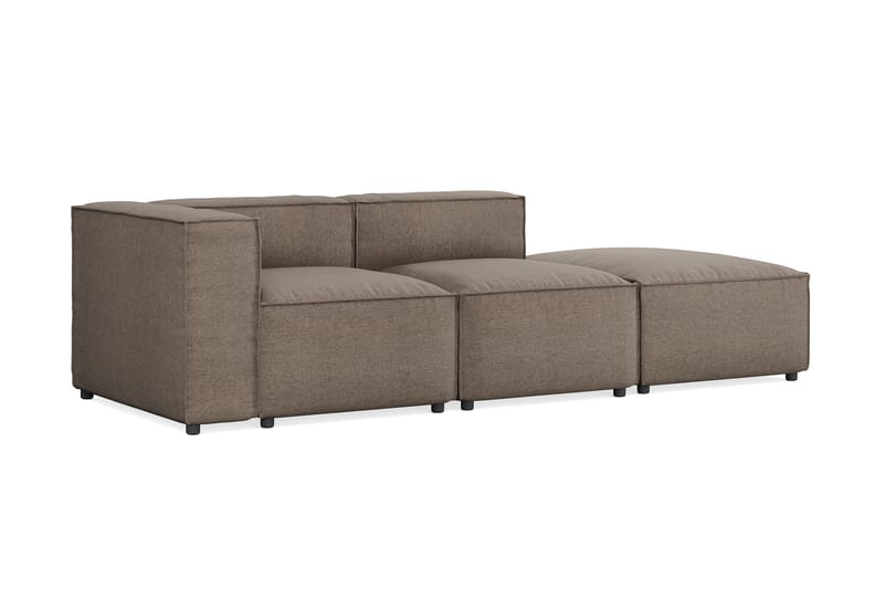 Cubo åben ende højre - Grå - Møbler - Sofaer - 3 personers sofa