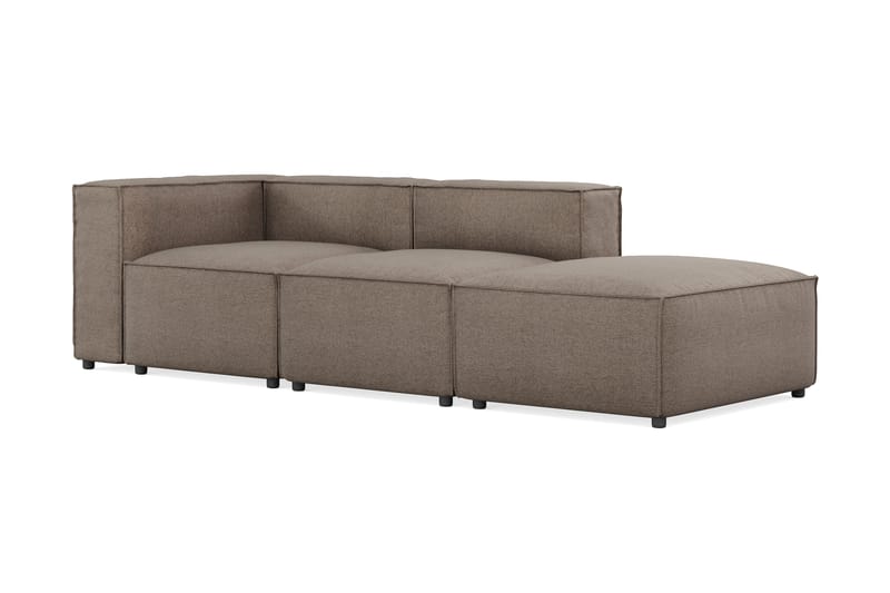 Cubo åben ende højre - Grå - Møbler - Sofaer - 3 personers sofa