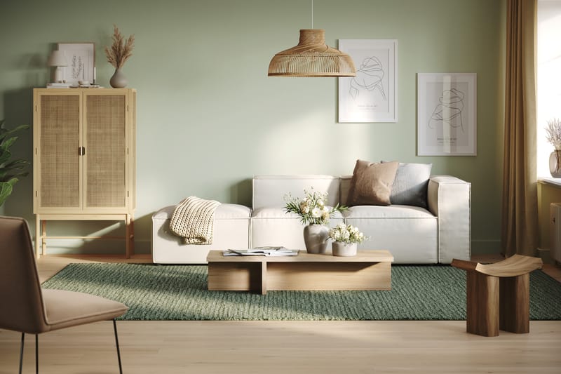 Cubo åben ende venstre - Beige - Møbler - Sofaer - 3 personers sofa