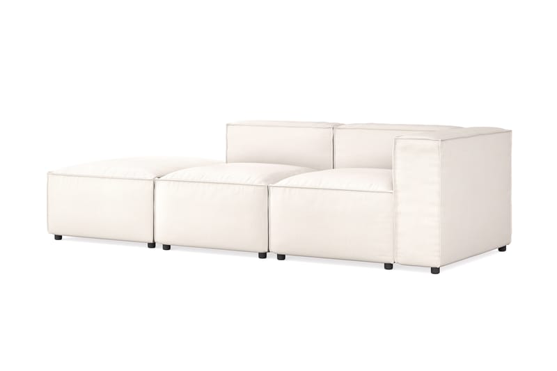 Cubo åben ende venstre - Beige - Møbler - Sofaer - 3 personers sofa