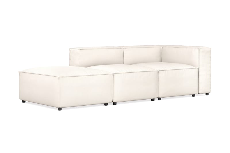 Cubo åben ende venstre - Beige - Møbler - Sofaer - 3 personers sofa