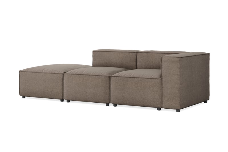 Cubo åben ende venstre - Grå - Møbler - Sofaer - 3 personers sofa