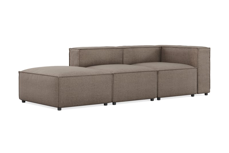 Cubo åben ende venstre - Grå - Møbler - Sofaer - 3 personers sofa