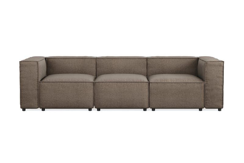 Cubo 3-Pers. sofa - Grå - Møbler - Sofaer - 3 personers sofa